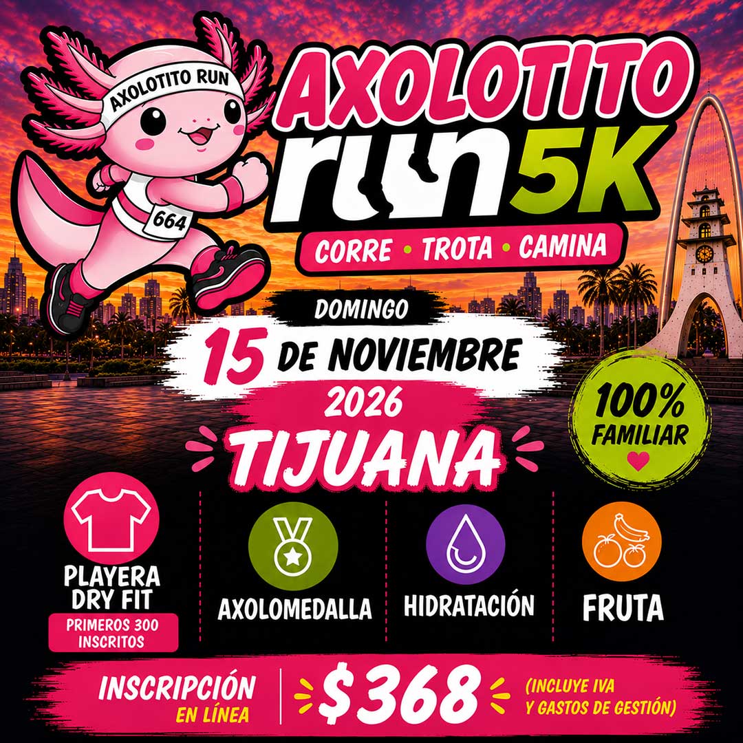 Axolotito Run 5K 2026